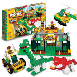 Blocky dinos de 260 piezas con 2 muñequitos