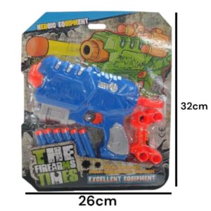 Pistola lanza dardos blister 1131-1