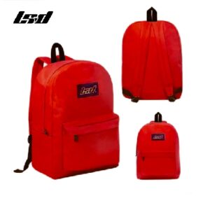 Mochila 16 pulgadas, lisa unisex