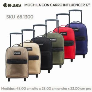 Mochila carrio 17 pulgadas Influencer 006