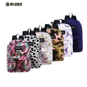 Mochila 16 pulgadas Influencer estampada