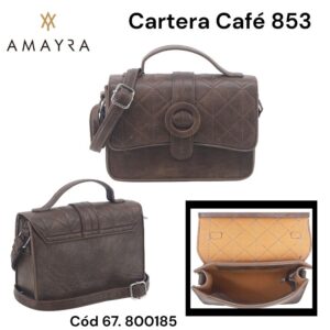 Cartera Amayra cafe 853