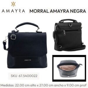 Morral /mochila Amayra Negra 220