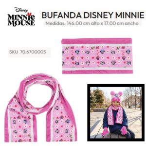 Bufanda Disney Minnie 037