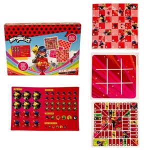 Miracoulus Juegos x4.( damas/oca/escalera/ta-te-ti) +6años