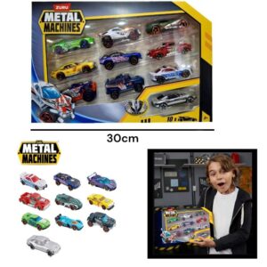 Set de autos x10 Metal Machines