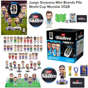 Muñeco sorpresa Fifa Bola Ballers Copa Mundial