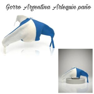 Gorro Argentina Arlequin paño