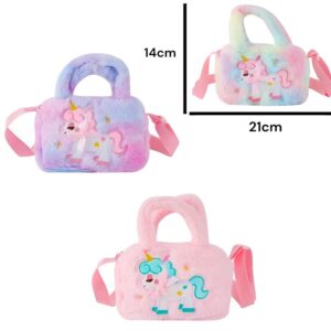 Cartera peluche Unicornio 265