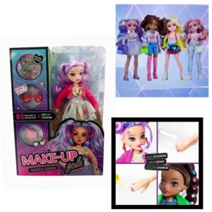 Muñeca Make Up Girls  Caja 2788 C. Trae accesorios