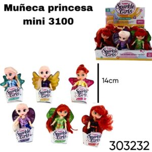 Muñeca princesa fr mini 3100 (303232)