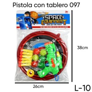 Pistola lanza bolas con tablero 097 (L-10)