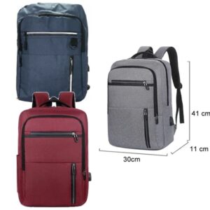 Mochila 17 pulgadas Portanotebook con puerto USB.