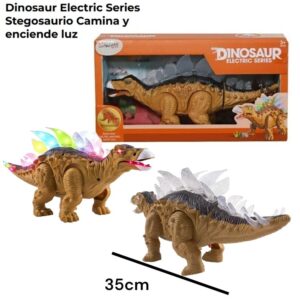 Dinosaurio 35cm camina, con luz y sonido 871A