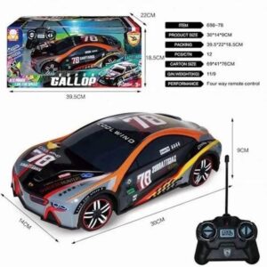 Auto a radio control 4F escala 1.14 Caja Gallop