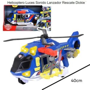 Helicoptero 40cm con luces y sonido Dickie