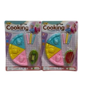 Set comida con accesorios 21x15cm