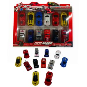 Set de 12 autos 7cm