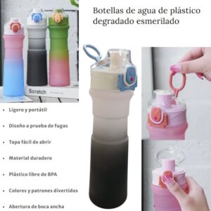 Botella plastica esmerilada 700ml 293