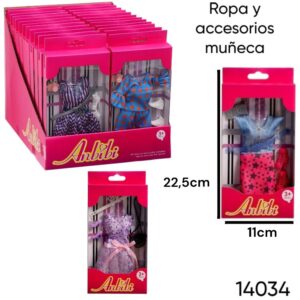 accesorios y ropa  muñeca anbibi 14034