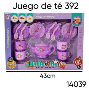 Juego de té caja 392. (14039)