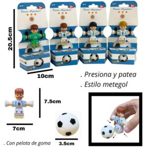 Muñeco pateador copa mundial argentina