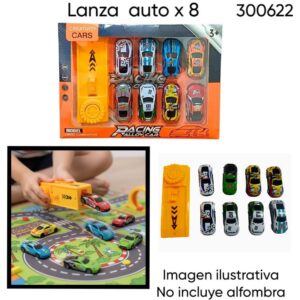 Lanza auto x 8 (300622)