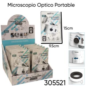 Juego de ciencia Microscopio optico portable 798