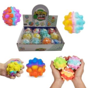 Pelota apretable multicolor