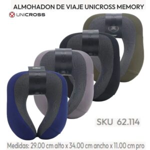 Almohadon de viaje (memory) Unicross 146 (62.114)