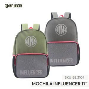 Mochila 17 pulgadas Influencer 048