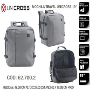Bolso – Mochila Travel 19 pulgadas Unicross 029.