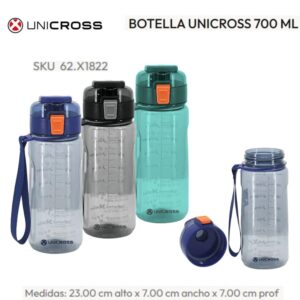 Botella plastica 700ml Unicros 210