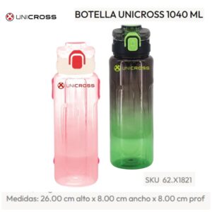 Botella Plastica 1lt Unicross 333
