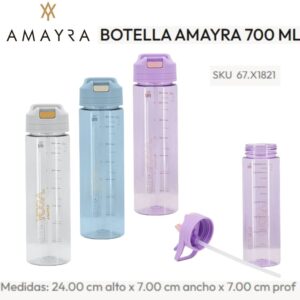 Botella plastica 700ml Amayra 217
