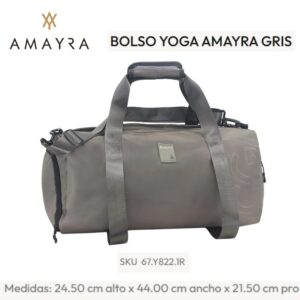 Bolso Yoga Gris 218.