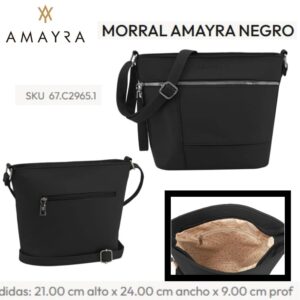 Morral Amayra Negro 6516