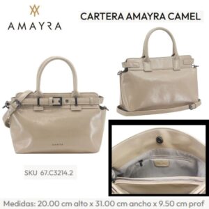 Cartera Amayra Camel 423.