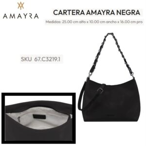 Cartera Amayra Negra 911