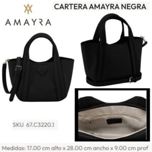 Cartera Amayra Negra 2017