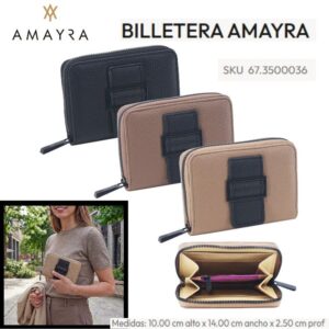 Billetera Amayra 1 division corta 362