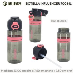 Botella plastica 700cc Influencer 155