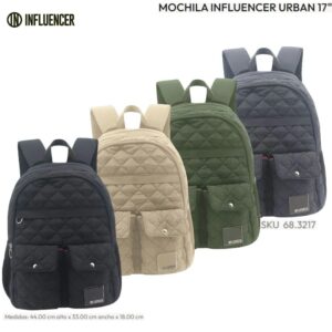 Mochila 17 pulgadas Influncer 743