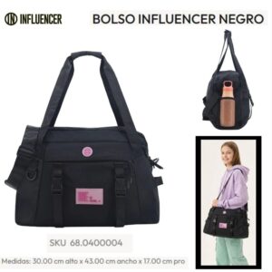 Bolso Influencer Negro 040