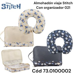 Almohadon mas organizador stitch 021