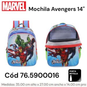 Mochila 14 pulgadas Avengers 162