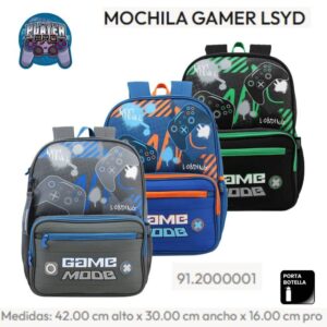 Mochila 16 pulgadas Gamer 015