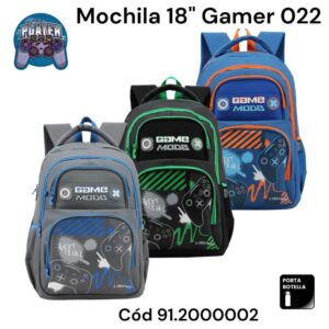 Mochila 18 pulgadas Gamer 022