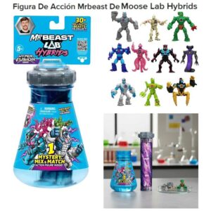 Mr Beast Hybridos. Trae 1 figura coleccionable.