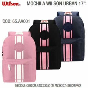 Mochila 17 pulgadas Wilson urban 020